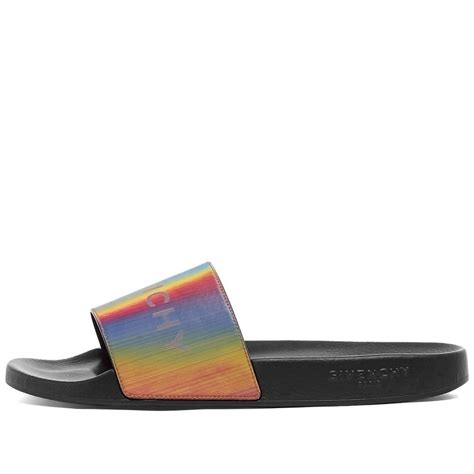 givenchy holographic slides|Givenchy sandals sale.